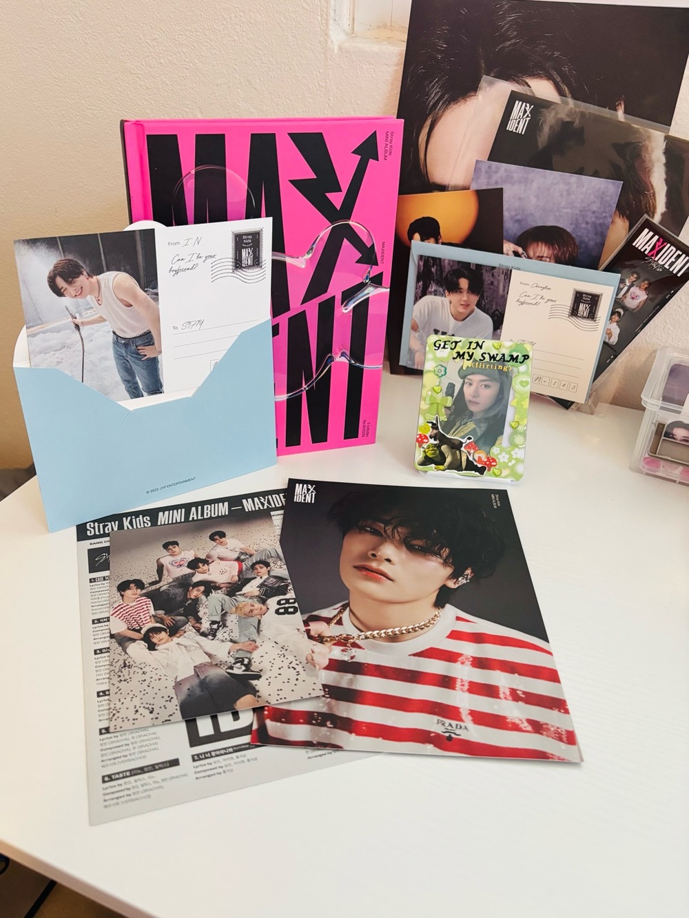 STRAY KIDS - MAXIDENT IN/JEONGIN VERSION ALBUM (UNSEALED)